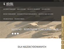 Tablet Screenshot of mlodzisercanie.pl